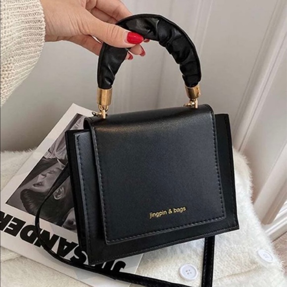 Black handbag over the shoulder - Picture 1 of 3